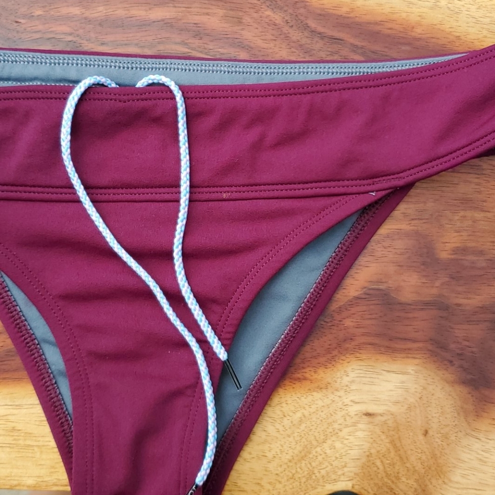 Jolyn Softy II Bikini Bottoms Cabernet
